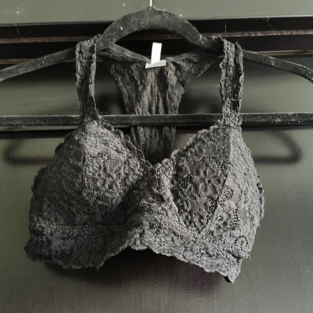 ITZON Black Lace Bralette